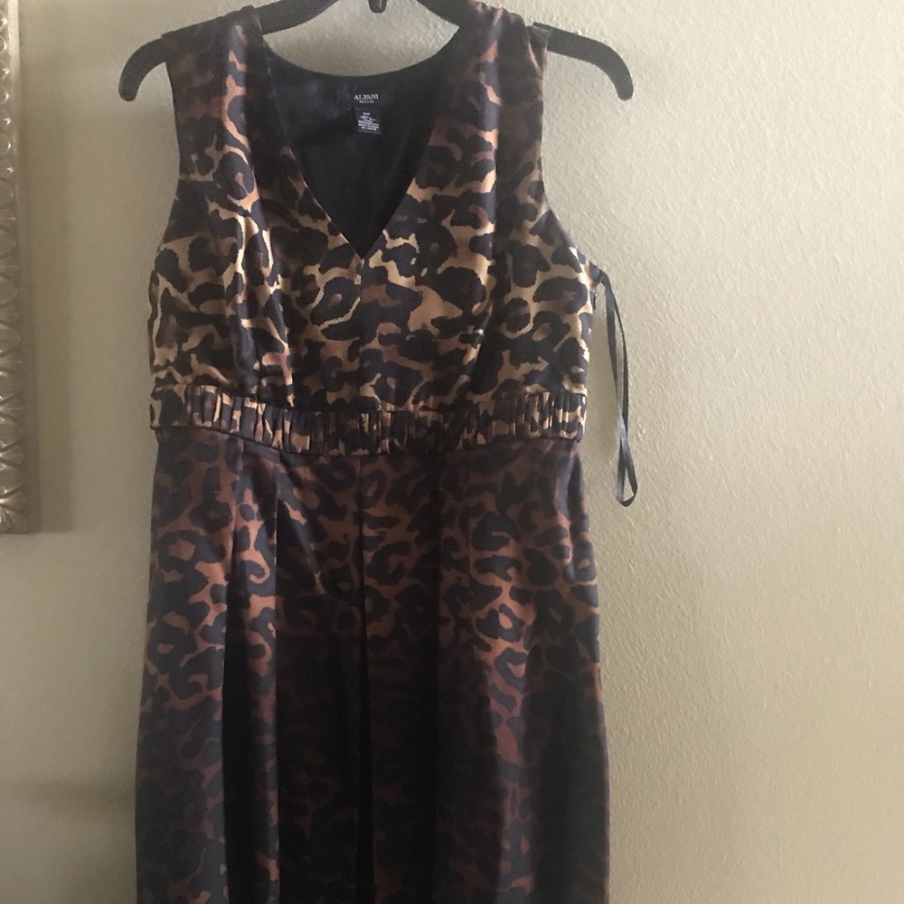 Alfani  animal print dress new without tag